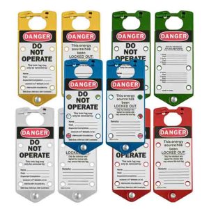 Brady, Labeled Lockout Hasps, Reverse Side 1