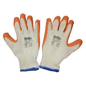 RHINO KNITTED COTTON W/ RUBBER COATED PALM