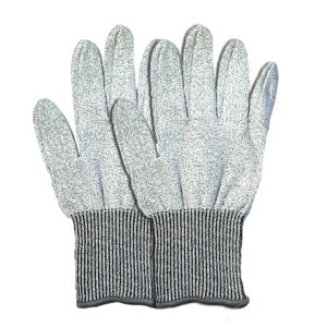 CUT-RESISTANT, SEAMLESS 9”L COLOR GREY