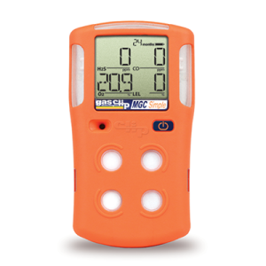 MULTI GAS CLIP SIMPLE H2S/CO/O2/LEL