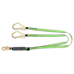 KStrong, Elite Shock Absorbing Twin Webbing Lanyard, AFL408612 (1.5m)
