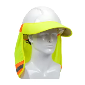 Ez Cool, Hi-Vis Hard Hat Visor and Neck Shade, 396-800, Hi-Vis