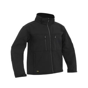 Bisley Flx & Move Soft Shell Jacket, BJ6570_BBLK
