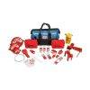 Brady, Electrical and Valve Lockout Tagout Kit with Nylon Safety Padlocks in Duffel Bag, 153672
