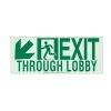 Brady Sign, Exit Through Lobby, Glow in the Dark, 81826
