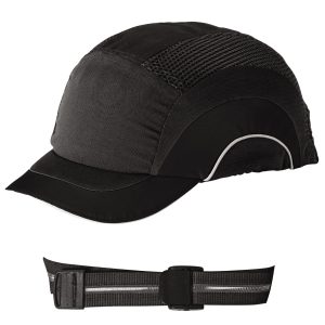 Hardcap A1+ Short Brim Baseball Style Bump Cap With HDPE Protective Liner, 282-ABS150