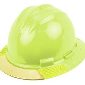 Helmet, Full-Brim AboveView by Bullard, Hi-Viz Yellow with Yellow Tint